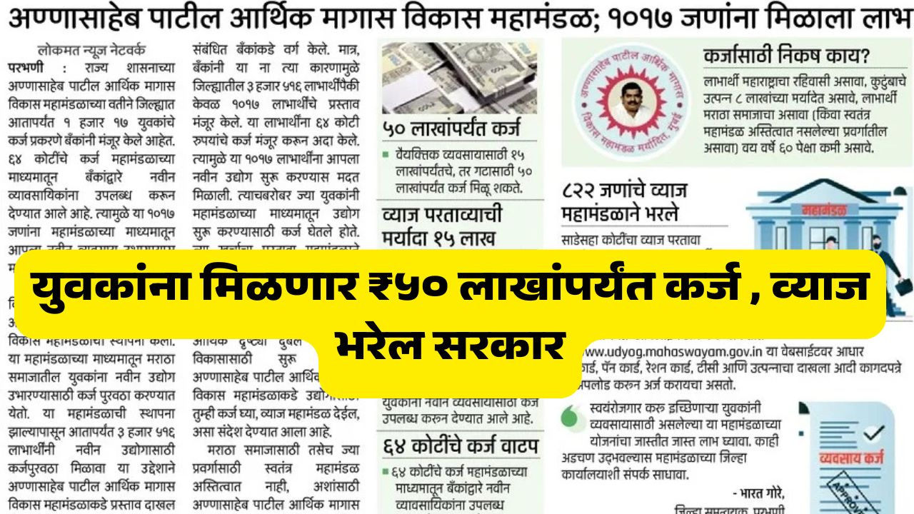 Annasaheb Patil Loan Yojana