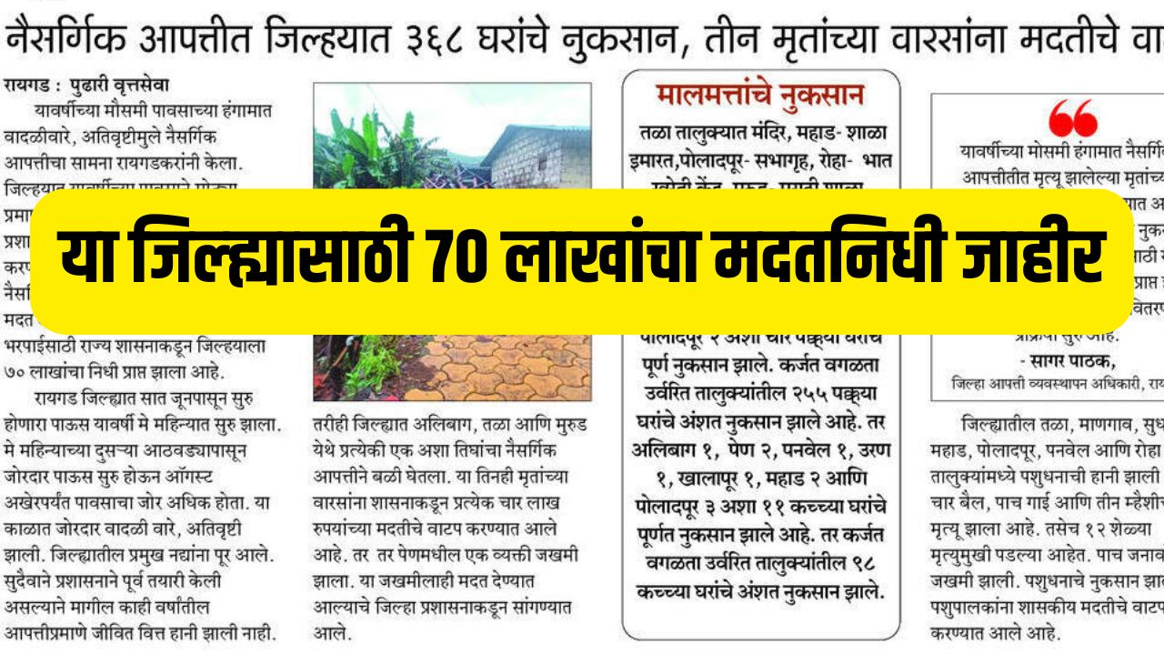 Nuksan Bharpai Raigad