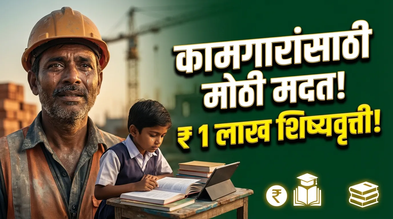 Bandhkam Kamgar Scholarship Yojana